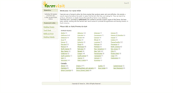 Desktop Screenshot of farmvisit.com