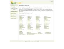 Tablet Screenshot of farmvisit.com